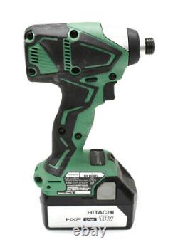 Hitachi 18V WH 18DBFL Impact Driver DV 18DBFL Cordless Hammer Drill Tool Set