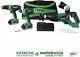 Hitachi 18-volt 4-tool Power Combo Kit Withsoft Case 2-batteries +charger Included
