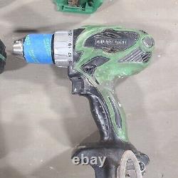 Hitachi 18v Impact/drill Driver Hammer Drill Lot Cordless Tools