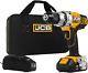- Jcb 20v Cordless Drill Driver Power Tool Includes 2.0ah Battery, C