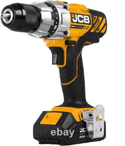 - JCB 20V Cordless Drill Driver Power Tool Includes 2.0Ah Battery, C