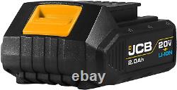- JCB 20V Cordless Hammer Drill Driver Power Tool with 2.0Ah Battery, Charger an