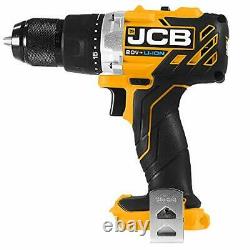 JCB Tools JCB Tool Kit Including JCB 20V Drill Driver JCB 20V Impact Dr