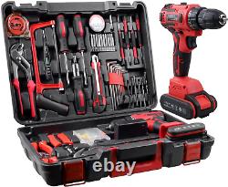 Jar-Owl 21V Max Cordless Drill/Driver Kit, Brushless, Tool Set with Drill and 11