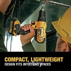 Kit Compact Drill Driver Cordless Drill/Driver 1/2Brushles with 2 Batts (1.3 Ah)