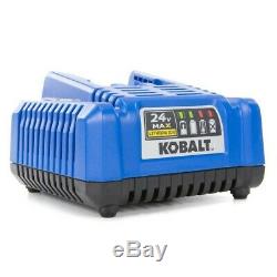 Kobalt 24V MAX Brushless 2 Tool Combo Kit #0672827 Cordless Batter Soft Case
