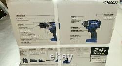 Kobalt 2-Tool 24-Volt Max Brushless Hammer Drill Combo Charger and Battery incl