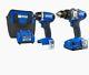 Kobalt 2-tool 24-volt Max Brushless Power Tool Combo Kit With Soft Case Charger