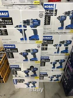 Kobalt 43308-8247 24V Drill/Driver 2 Tool Combo Kit