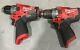 Lot Of 2 Milwaukee 2504-20 M12 12v 1/2 (13mm) Hammer Drill/driver Tool Only