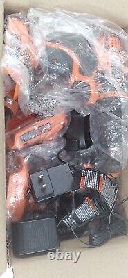 Lot Of 5 Black+Decker LDX120 20V MAX 2-Speed Cordless Drill Driver Tool Only