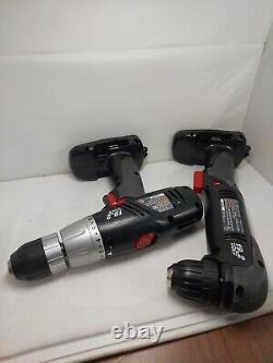 Lot of 2 Geniune Original Craftsman Drill Drivers 3/8 and 1/2 TOOL ONLY