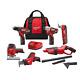 M12 12v Lithium-ion Cordless Drill Driver/impact Driver Combo Kit Withvacuum, Reci
