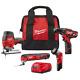 M12 12-volt Lithium-ion Cordless Combo Tool Kit (4-tool) With Two 1.5 Ah Batteri