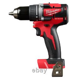 M18 18-Volt Lithium-Ion Brushless Cordless 1/2 in. Compact Drill/Driver Kit with