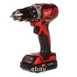 M18 Cordless Compact Drill Impact Driver Combo Tool Kit with 2 18 Volt Lithium Ion