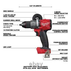 M18 FUEL 18-Volt Lithium-Ion Brushless Cordless 1/2 In. Hammer Drill/Driver Too
