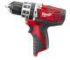 Milwaukee 2411-80 12v M12 Fuel Cordless 3/8 In Hammer Drill Driver (tool Only)