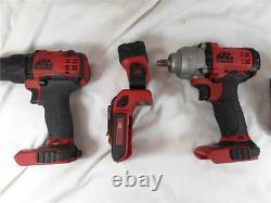 Mac Tools BWP183 3/8 Impact Wrench With BDP050 1/2 Drill Driver + More