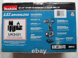 Makita Brushless 18V Drill Driver Combo Kit Lithium-Ion Cordless Charger Bag NEW