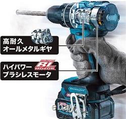 Makita DF002GZB 40V XGT Black Rechargeable Brushless Driver Drill Tool Only