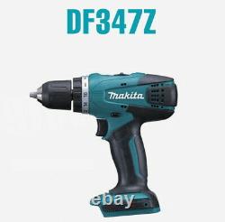 Makita DF347Z 14.4V Driver Drill Sleeve Keyless 30Nm 1440Rpm 221mm / Bare Tool