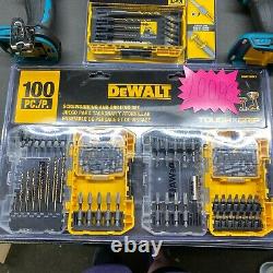 Makita Driver Drill And Impact Driver Combo tools only with 135 pcs Bit Set