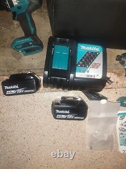 Makita Driver-Drill/Impact Driver Combo Kit 18V with Charger+Tool Bag+2 batteries