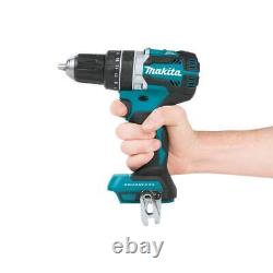 Makita Hammer Driver-Drill Brushless 18V LXT Lithium-Ion 1/2 Teal (Tool Only)