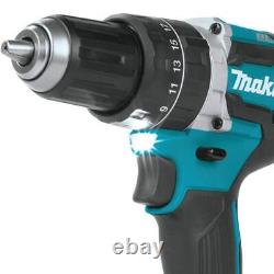 Makita Hammer Driver-Drill Brushless 18V LXT Lithium-Ion 1/2 Teal (Tool Only)