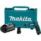 Makita Hex Driver-drill Kit 7.2-v Lithium-ion 1/4 In Cordless Auto-stop Clutch