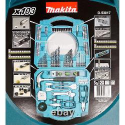 Makita Multi Bits Set for Drill/Driver Tool D-53017 103-Piece