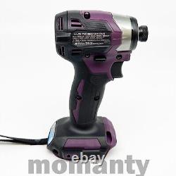 Makita TD173DZ Impact Driver TD173DZAP Purple 18V 1/4 Brushless Tool Only