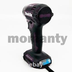 Makita TD173DZ Impact Driver TD173DZAP Purple 18V 1/4 Brushless Tool Only