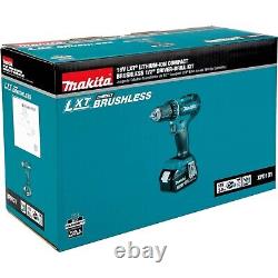 Makita XFD131-R 18V LXT Lithium-Ion Brushless Cordless 1/2 Driver-Drill Kit