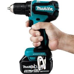 Makita XFD131-R 18V LXT Lithium-Ion Brushless Cordless 1/2 Driver-Drill Kit