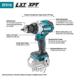 Makita XFD16Z 18V LXT 1/2 Brushless Cordless Driver-Drill Bare Tool