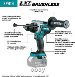 Makita XPH14Z Brushless Cordless Hammer Driver-Drill BARE TOOL 18V Lithium-Ion