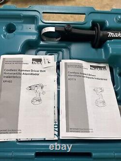 Makita XT263M 18-Volt 4.0Ah 2-Tool Impact Driver and Drill Driver Combo OFS