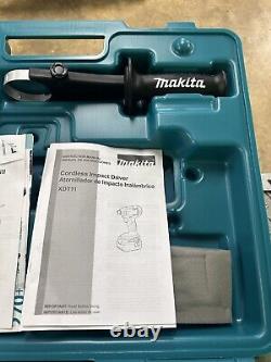 Makita XT263M 18-Volt 4.0Ah 2-Tool Impact Driver and Drill Driver Combo OFS