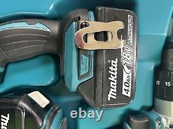 Makita XT263M 18-Volt 4.0Ah 2-Tool Impact Driver and Drill Driver Combo OFS