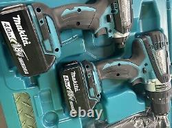 Makita XT263M 18-Volt 4.0Ah 2-Tool Impact Driver and Drill Driver Combo OFS