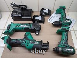 Metabo 18V Combo Kit reciprocating saw multi-tool impact driver drill batteries