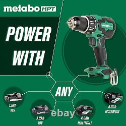 Metabo HPT 18V Cordless Brushless Driver Drill Tool Only No Battery LED