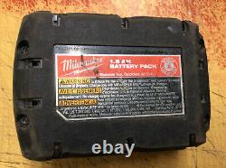 Milwaukee 18V 2-Tool Combo Set 2606-20 Drill/Impact Driver 2656-20 2- Batteries