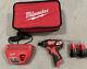 Milwaukee 2401-22 12v Li-ion Cordless Drill/driver Kit With Battery & Charger New