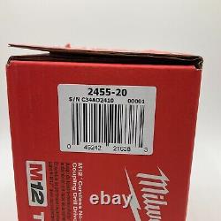 Milwaukee 2455-20 M12 Cordless No-Hub Coupling Drill Driver Tool Only NEW