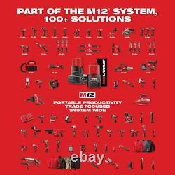 Milwaukee 2494-22 M12 12V Cordless Power Lithium-Ion 2-Tool Combo Kit