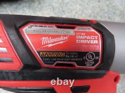 Milwaukee 2494-22 M12 Cordless Drill / Impact Driver 2 Tool Combo Kit