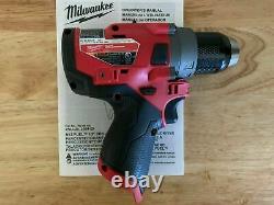 Milwaukee 2503-20 M12 FUEL 1/2 Cordless Drill Driver Brushless Tool Only NEW